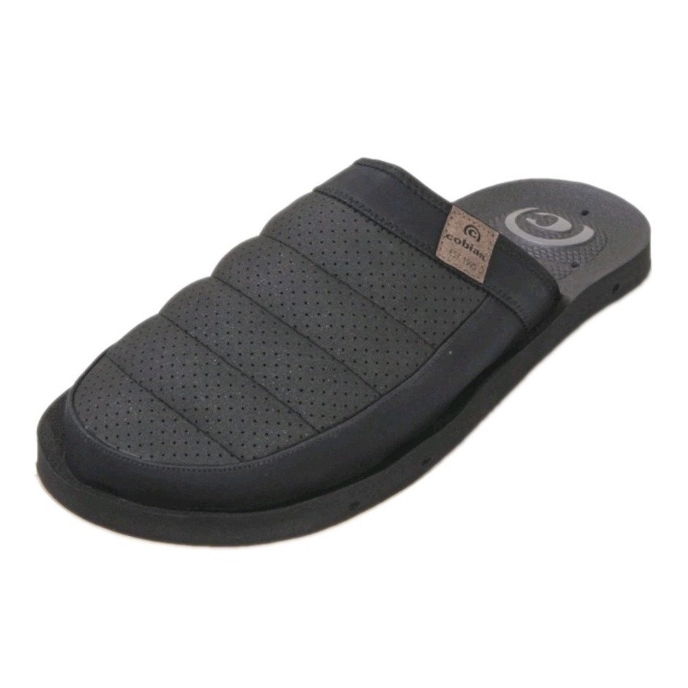 Cobian Hobgood Draino‎ Mule Clogs Men's SZ 10 Black Water Drain Slip On Shoes